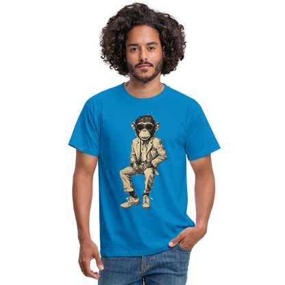 Mod Monkey, T-shirt herr - kungsblå