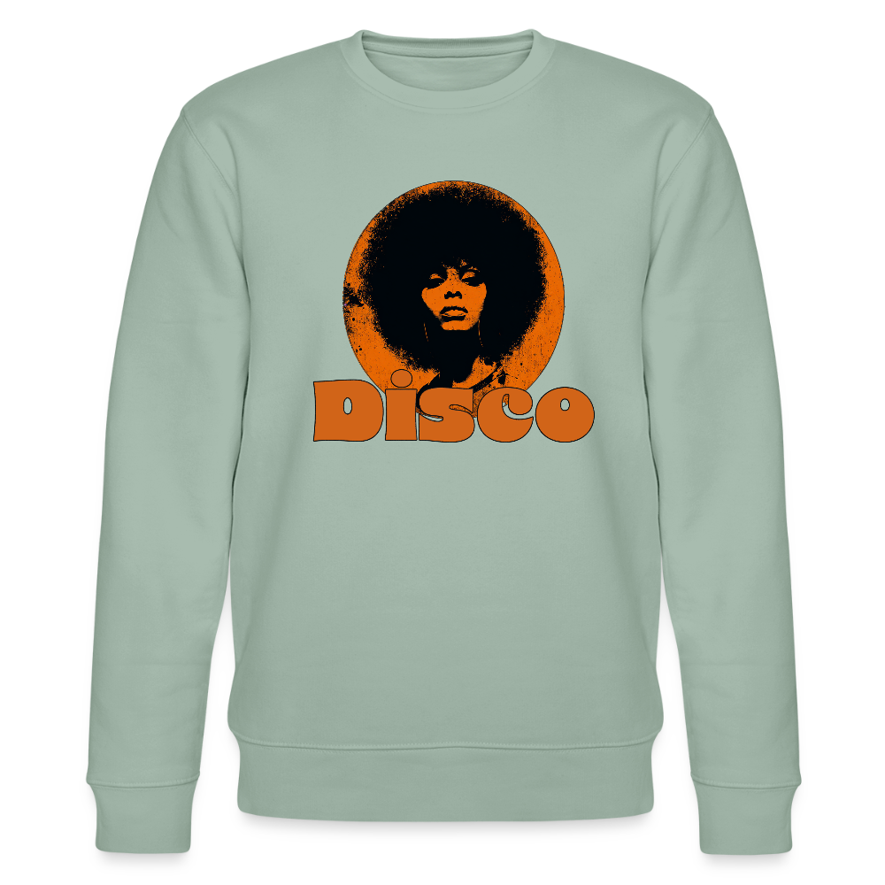 Disco Inferna, Ekologisk sweatshirt CHANGER unisex från Stanley/Stella - ljus grågrön