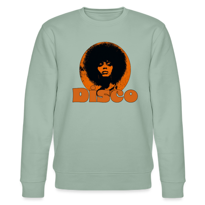 Disco Inferna, Ekologisk sweatshirt CHANGER unisex från Stanley/Stella - ljus grågrön