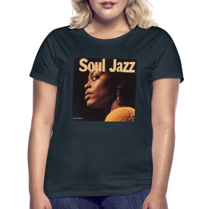 Acceso's Soul Groove: Jazz with a Beat, T-shirt dam - marinblå