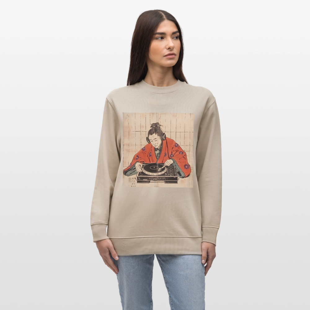 Echo från Edo, Ekologisk sweatshirt CHANGER unisex från Stanley/Stella - beige