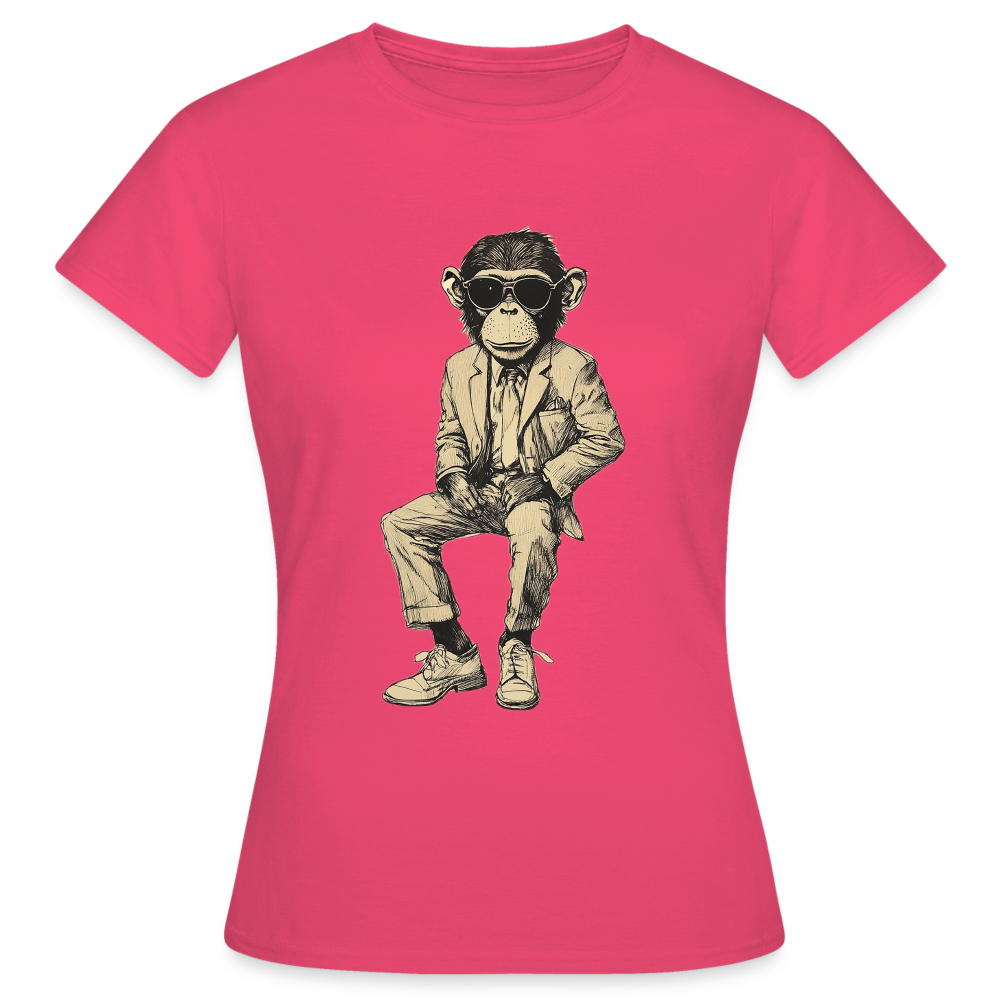 Mod Monkey, T-shirt dam - azalea