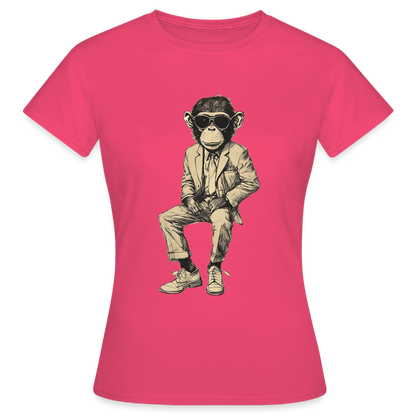 Mod Monkey, T-shirt dam - azalea