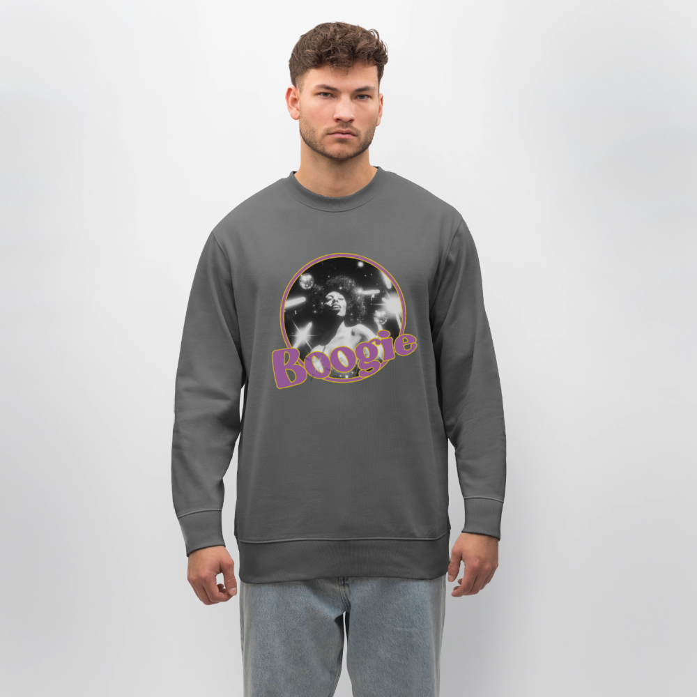 Electric Groove, Ekologisk sweatshirt CHANGER unisex från Stanley/Stella - kolgrå