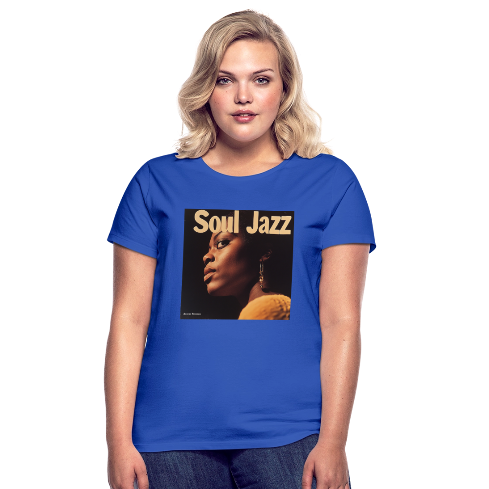 Acceso's Soul Groove: Jazz with a Beat, T-shirt dam - royalblå