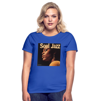 Acceso's Soul Groove: Jazz with a Beat, T-shirt dam - royalblå