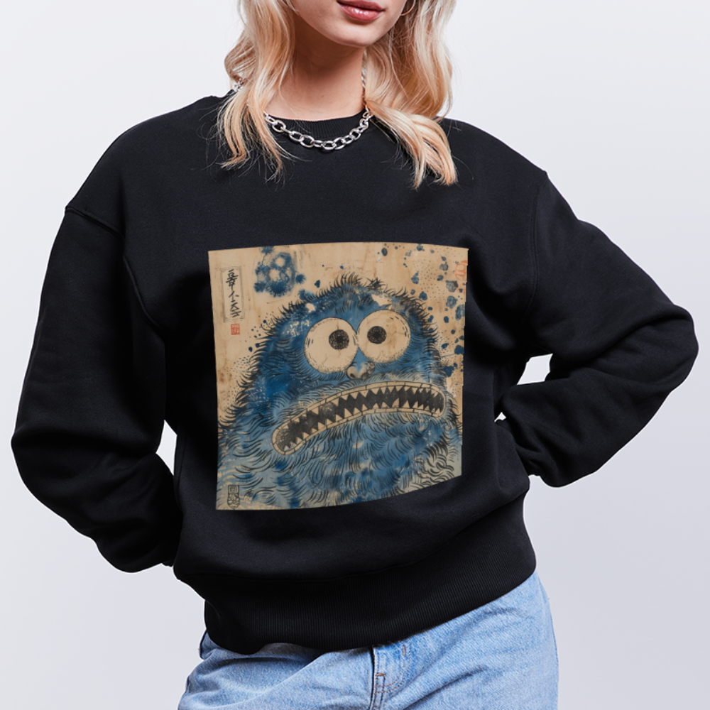Uramiko ramlar i vattnet, Ekologisk oversizetröja RADDER unisex från Stanley/Stella - svart