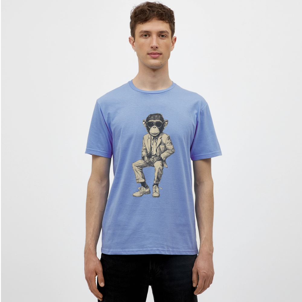 Mod Monkey, T-shirt herr - carolina blue