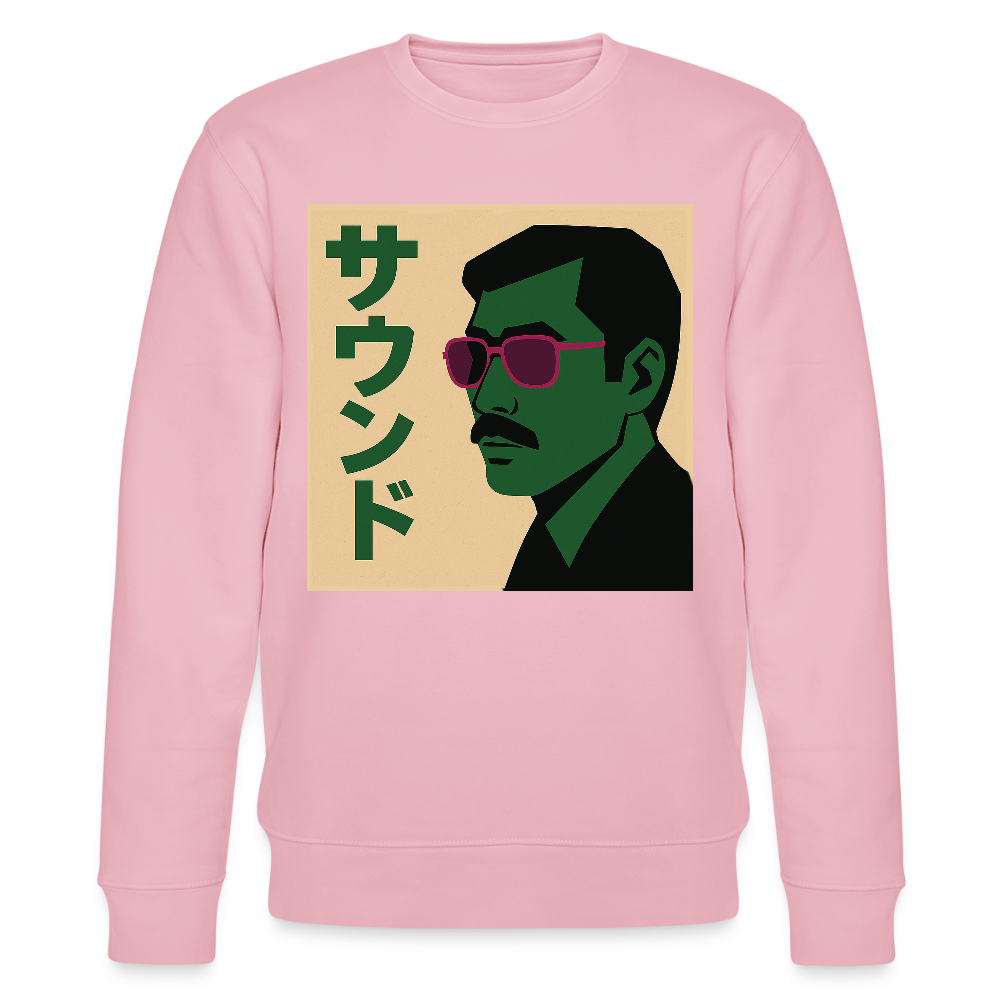 Nippon Sound, Ekologisk sweatshirt CHANGER unisex från Stanley/Stella - ljusrosa