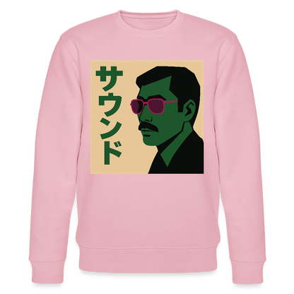 Nippon Sound, Ekologisk sweatshirt CHANGER unisex från Stanley/Stella - ljusrosa