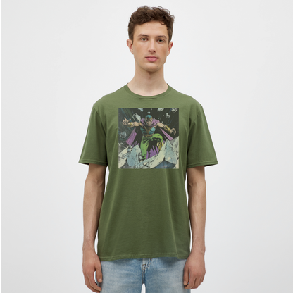 Granitus, T-shirt herr - Militärgrön