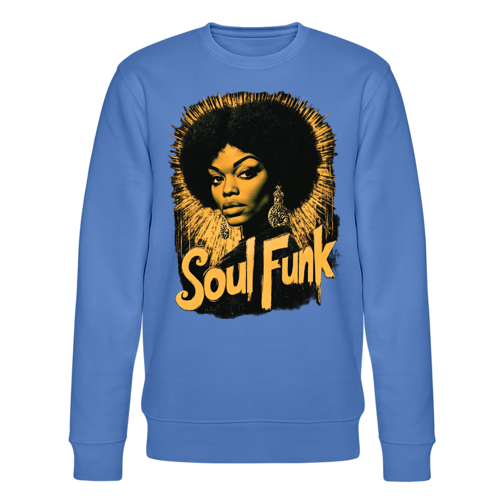 Soul Funk, Ekologisk sweatshirt CHANGER unisex från Stanley/Stella - blå