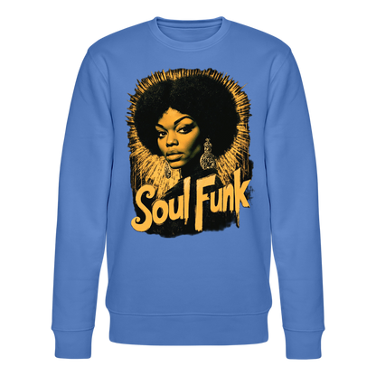 Soul Funk, Ekologisk sweatshirt CHANGER unisex från Stanley/Stella - blå