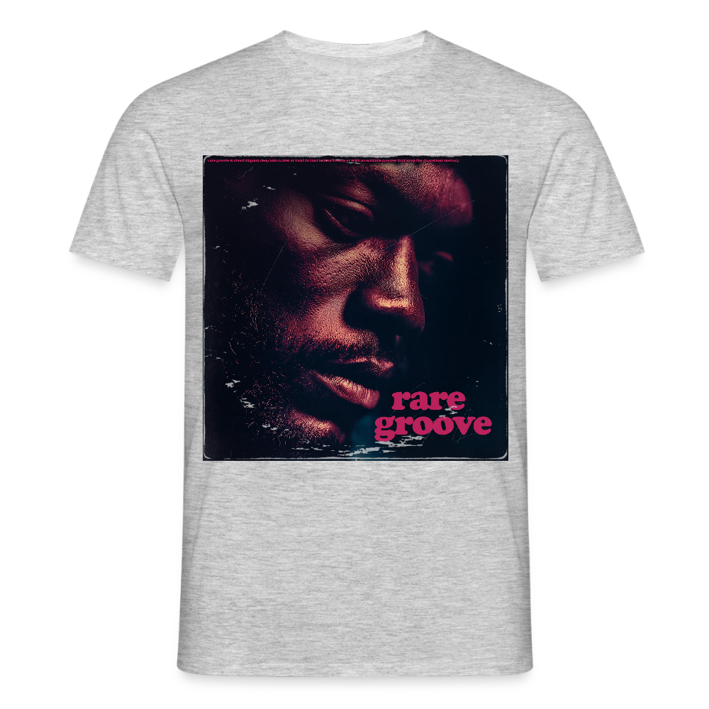 Groove Rare, T-shirt unisex - gråmelerad