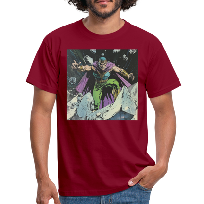 Granitus, T-shirt herr - tegelröd