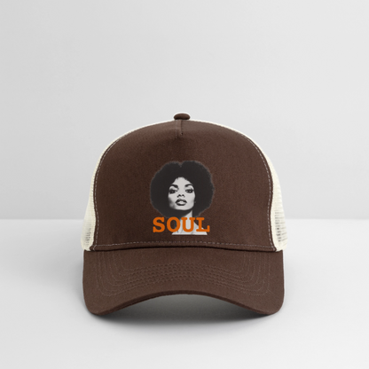 Soul PWR, Trucker Cap - brun/beige
