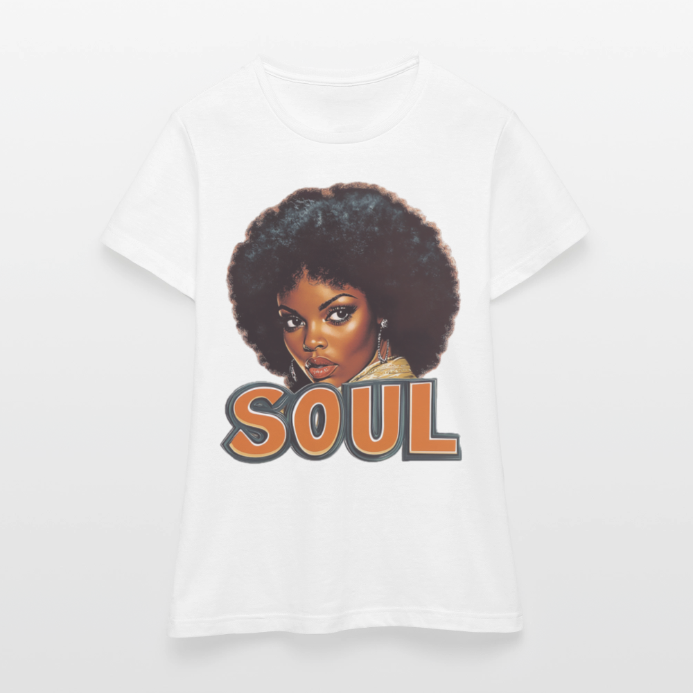 Soulful Vibes, T-shirt dam - vit