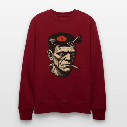 Waxhead, Ekologisk sweatshirt CHANGER unisex från Stanley/Stella - vinröd