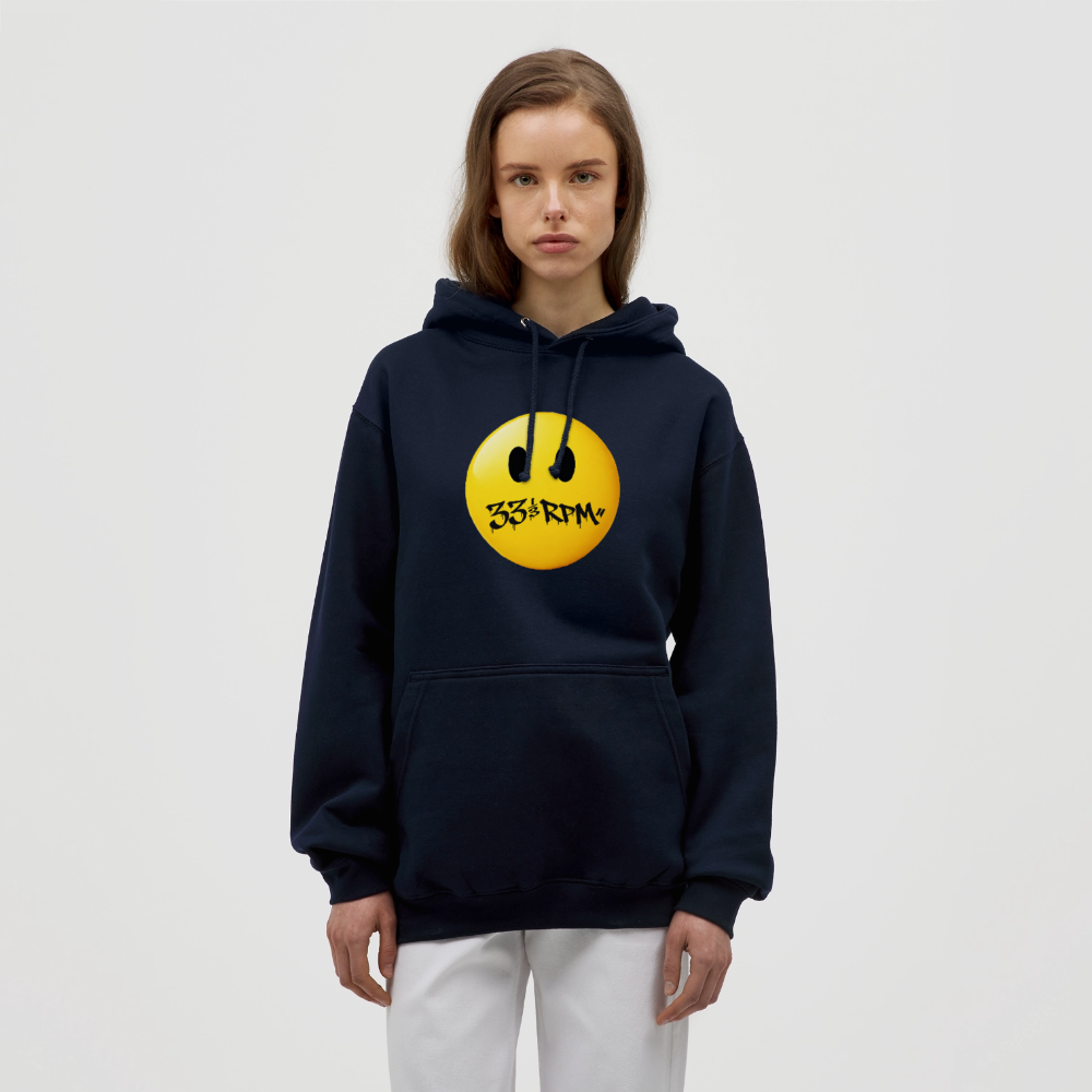 Turntable Grin, Luvtröja unisex - marinblå