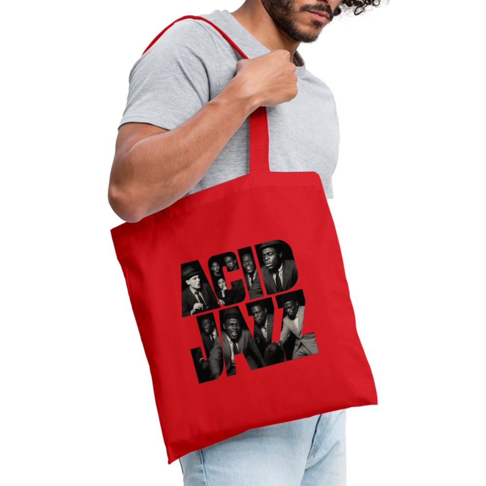 80s Club Jazzdance, Tygväska - röd