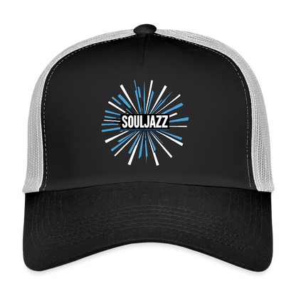 God Save the Skull, Trucker Cap - svart/stengrå