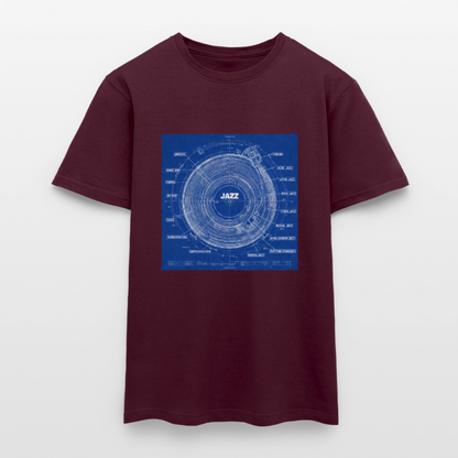 Kind of Blueprint, T-shirt unisex - tegelröd
