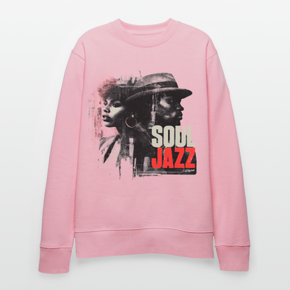 Soul Jazz Experience, Ekologisk sweatshirt CHANGER unisex från Stanley/Stella - ljusrosa