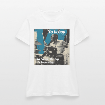 Push It Bebop, T-shirt dam - vit