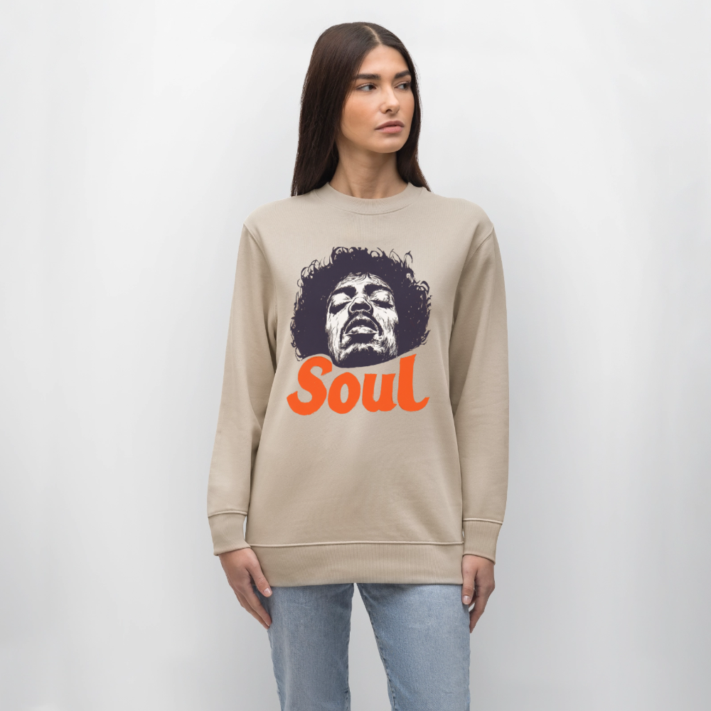 A Soul Awakening, Ekologisk sweatshirt CHANGER unisex från Stanley/Stella - beige