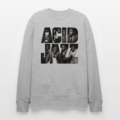80s Club Jazzdance, Ekologisk sweatshirt CHANGER unisex från Stanley/Stella - gråmelerad