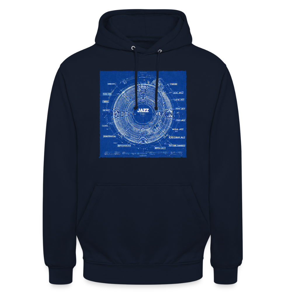 Kind of Blueprint, Luvtröja unisex - marinblå