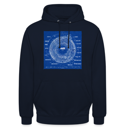 Kind of Blueprint, Luvtröja unisex - marinblå
