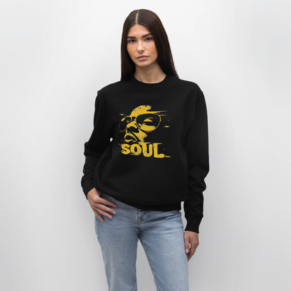 Funky Soul, Ekologisk sweatshirt CHANGER unisex från Stanley/Stella - svart