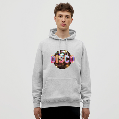 Disco Dreamscape, Luvtröja unisex - ljusgråmelerad