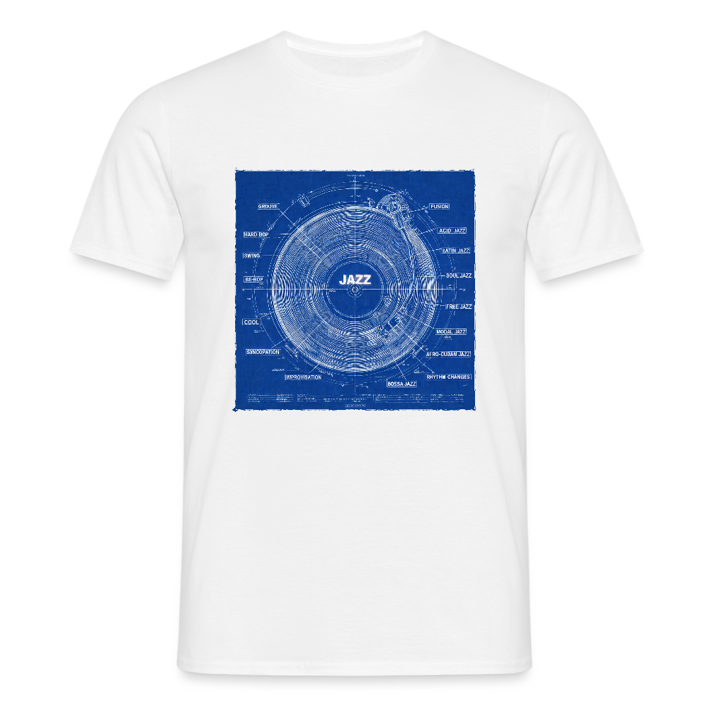 Kind of Blueprint, T-shirt unisex - vit