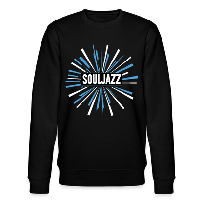 Jazz Meets Soul, Ekologisk sweatshirt CHANGER unisex från Stanley/Stella - svart