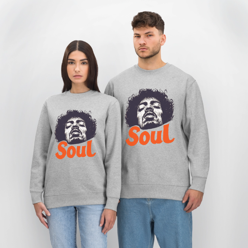 A Soul Awakening, Ekologisk sweatshirt CHANGER unisex från Stanley/Stella - gråmelerad
