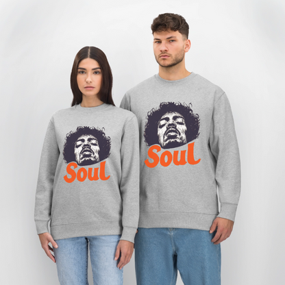 A Soul Awakening, Ekologisk sweatshirt CHANGER unisex från Stanley/Stella - gråmelerad