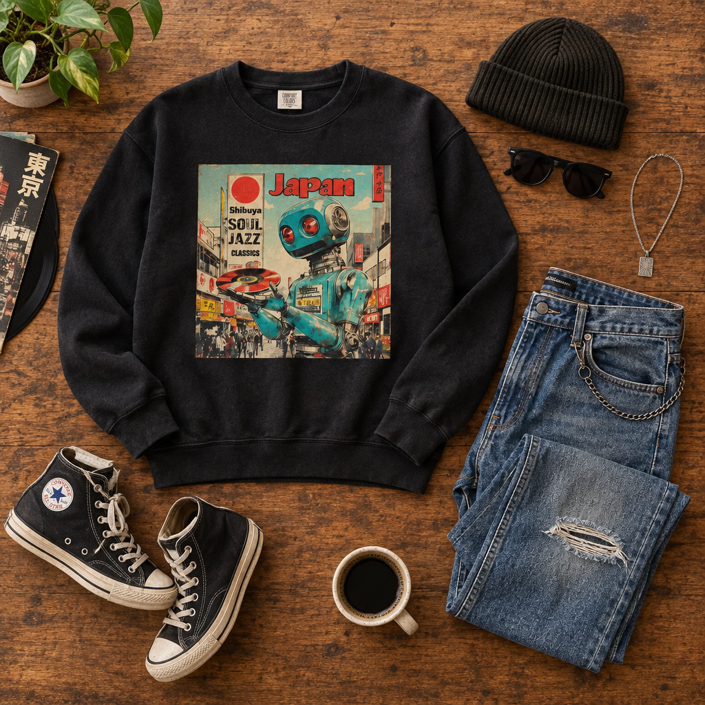 Shibuya Soul Jazz Classics, Sweatshirt unisex