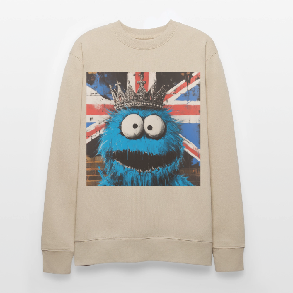 Monsters & Monarchs, Ekologisk sweatshirt CHANGER unisex från Stanley/Stella - beige