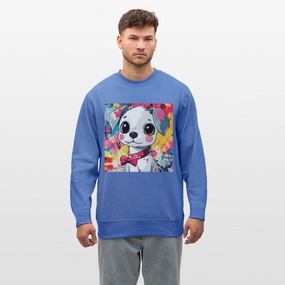 En vän eller fiende?, Ekologisk sweatshirt CHANGER unisex från Stanley/Stella - blå