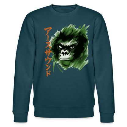 Earth Sound, Ekologisk sweatshirt CHANGER unisex från Stanley/Stella - mörk petrol
