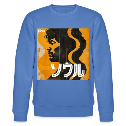 Nippon Grooves, Ekologisk sweatshirt CHANGER unisex från Stanley/Stella - blå