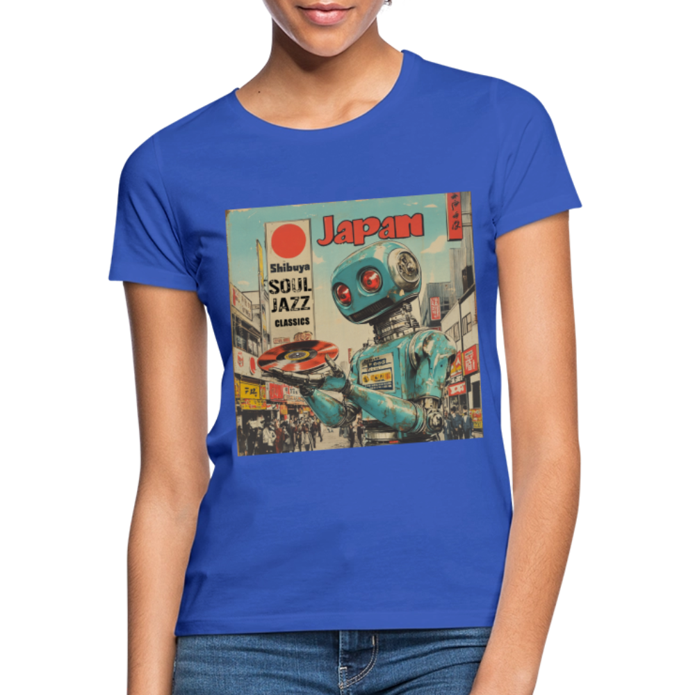 Shibuya Soul Jazz Classics, T-shirt dam - royalblå