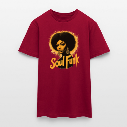 Soul Funk, T-shirt herr - tegelröd
