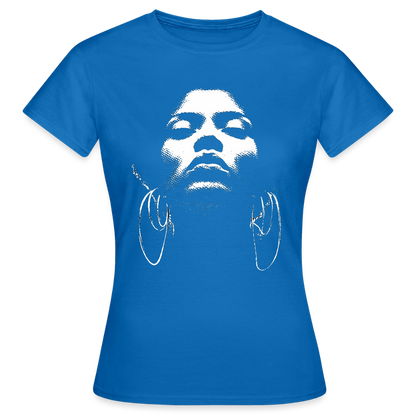Beat Goddess, T-shirt dam - royalblå