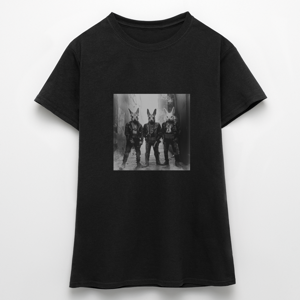 The Hare Raisers, T-shirt dam - svart