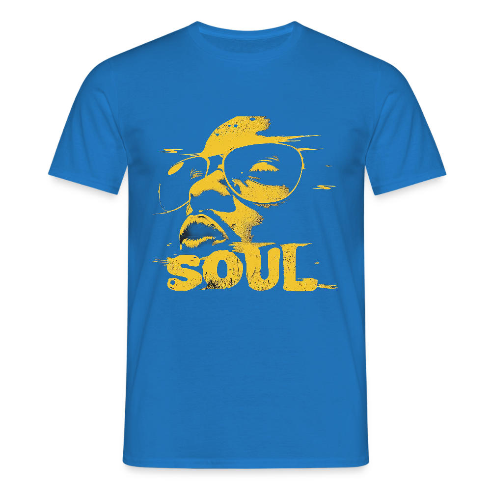 Funky Soul, T-shirt herr - kungsblå