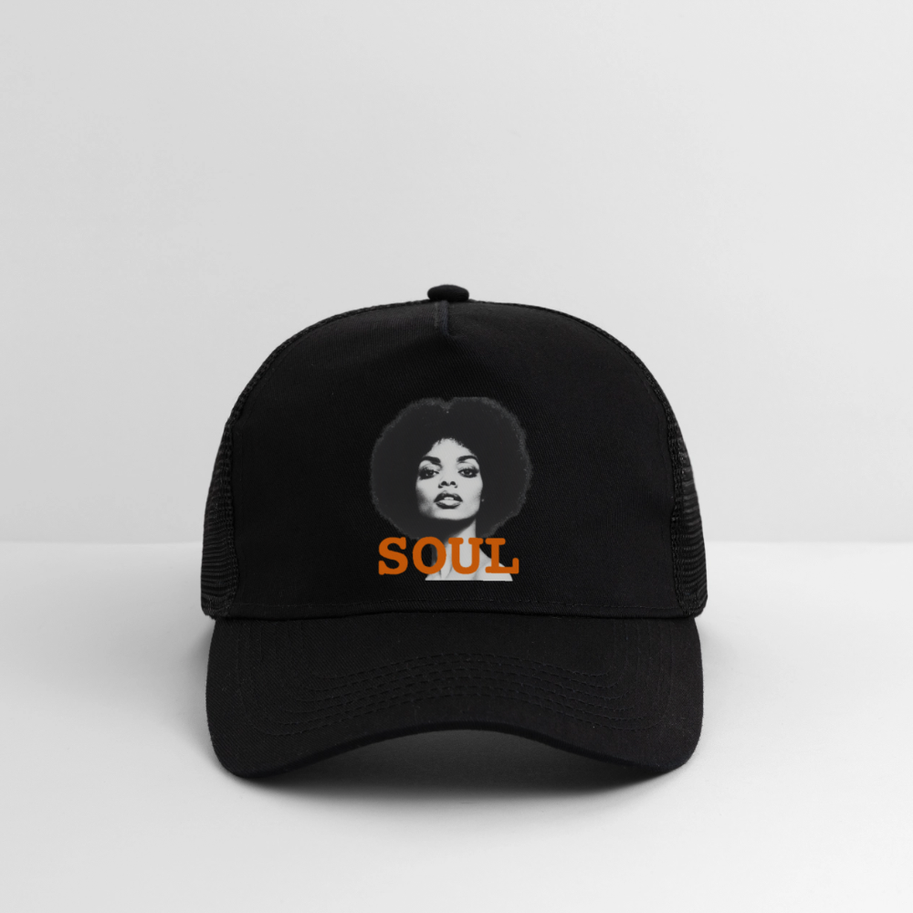 Soul PWR, Trucker Cap - svart/svart