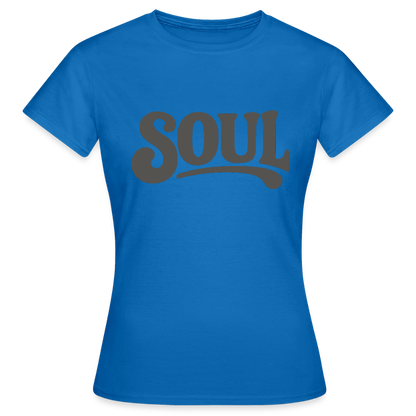 All About Soul, T-shirt dam - royalblå